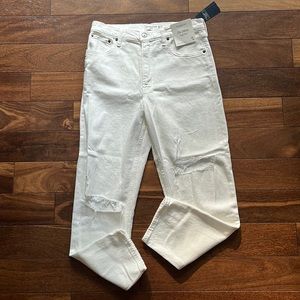 Abercrombie & Fitch White Jeans